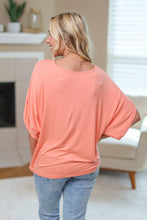 MM Dolman Top in Coral