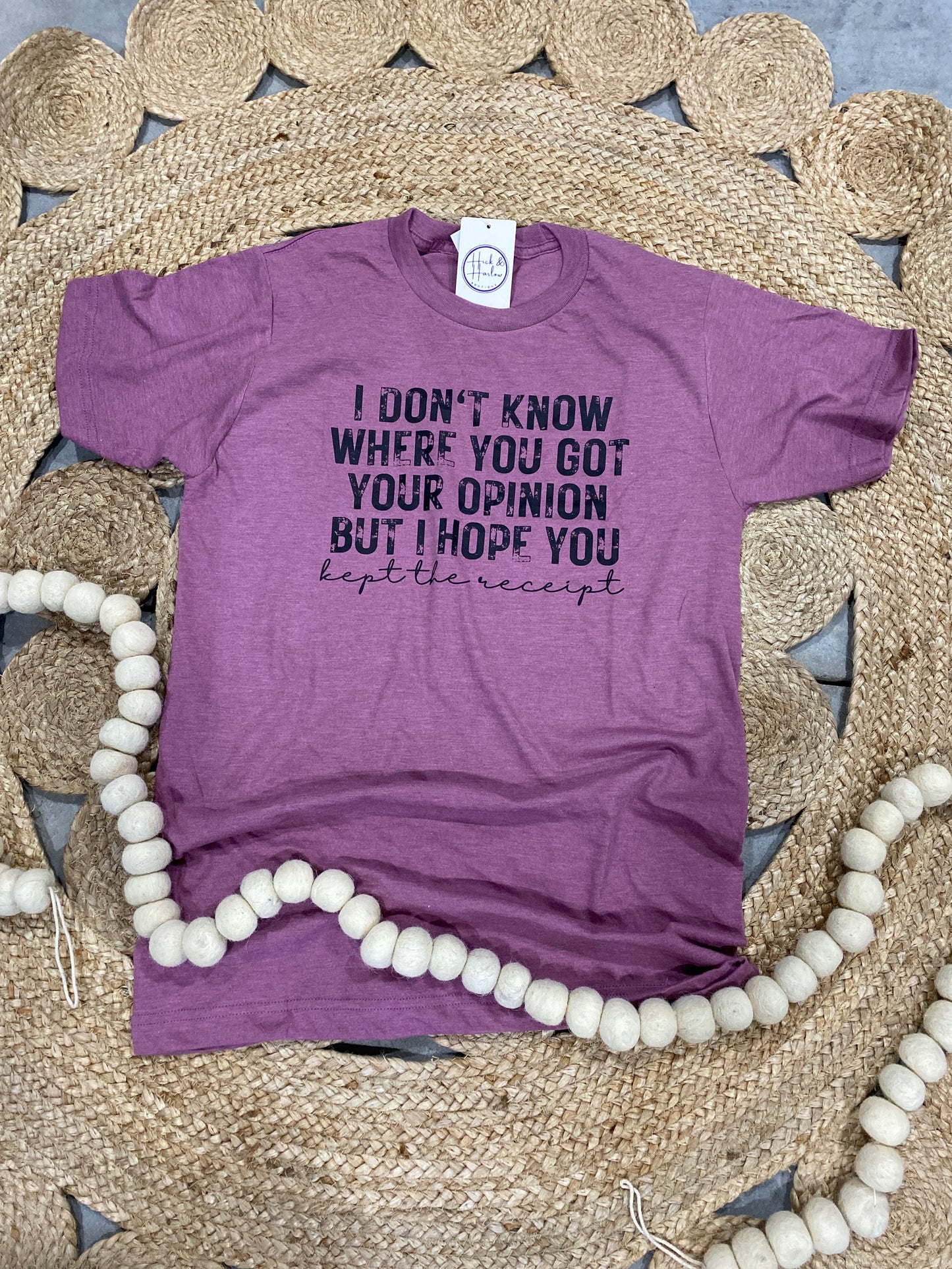 Save The Receipt Shirt
