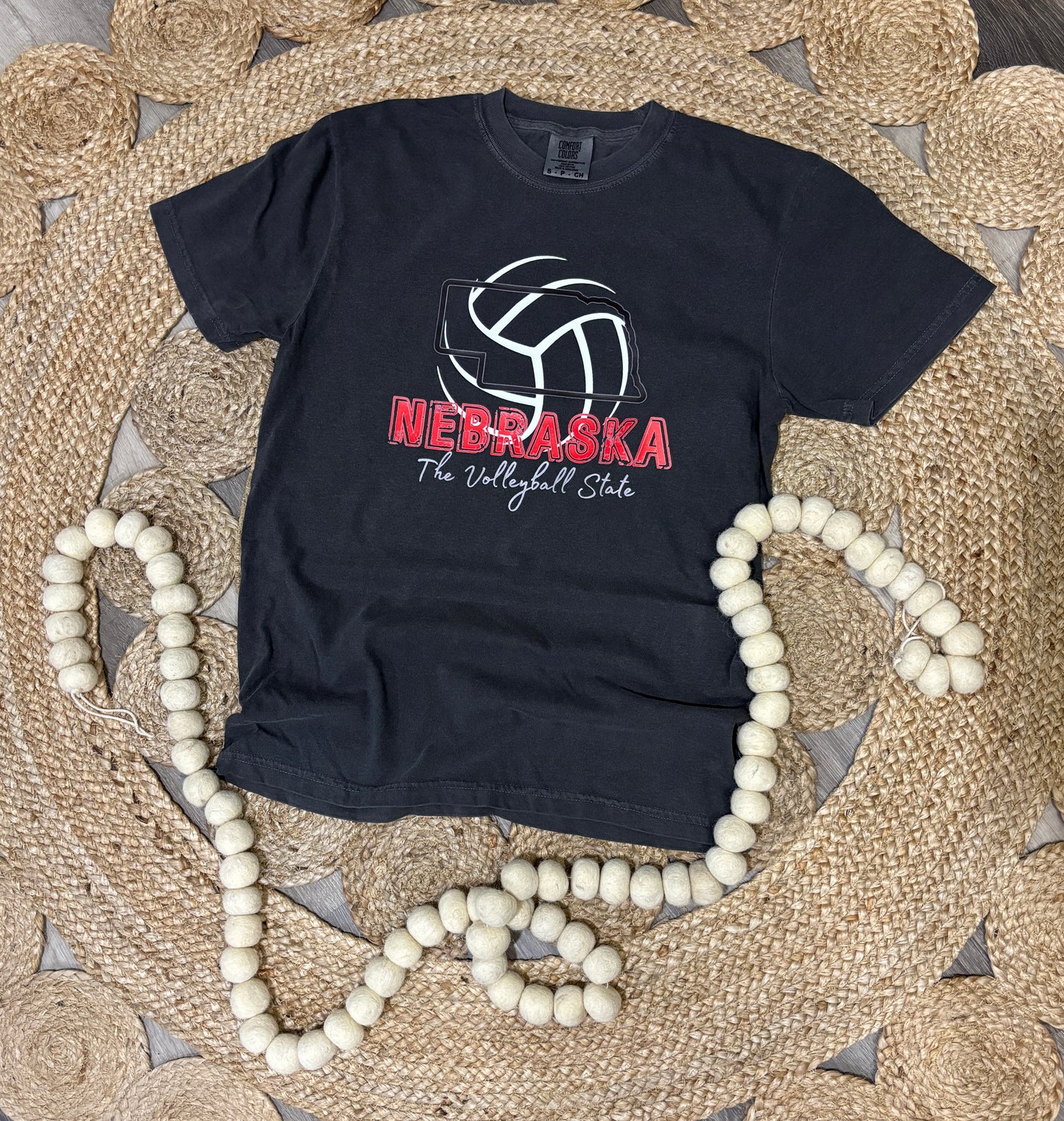 Nebraska Volleyball Tee