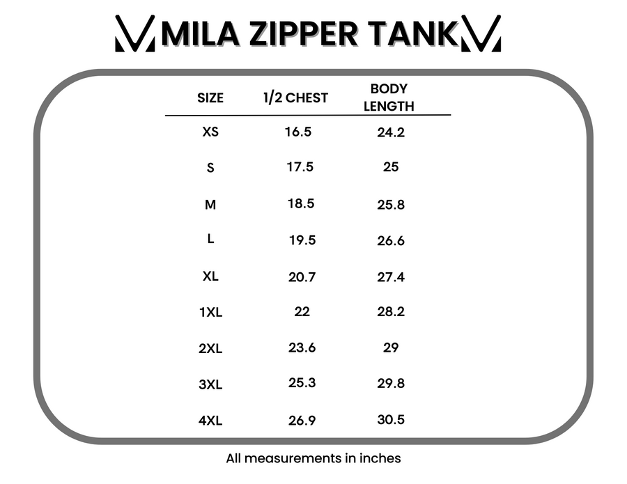 MM Mila Zipper Tank in Hot Pink