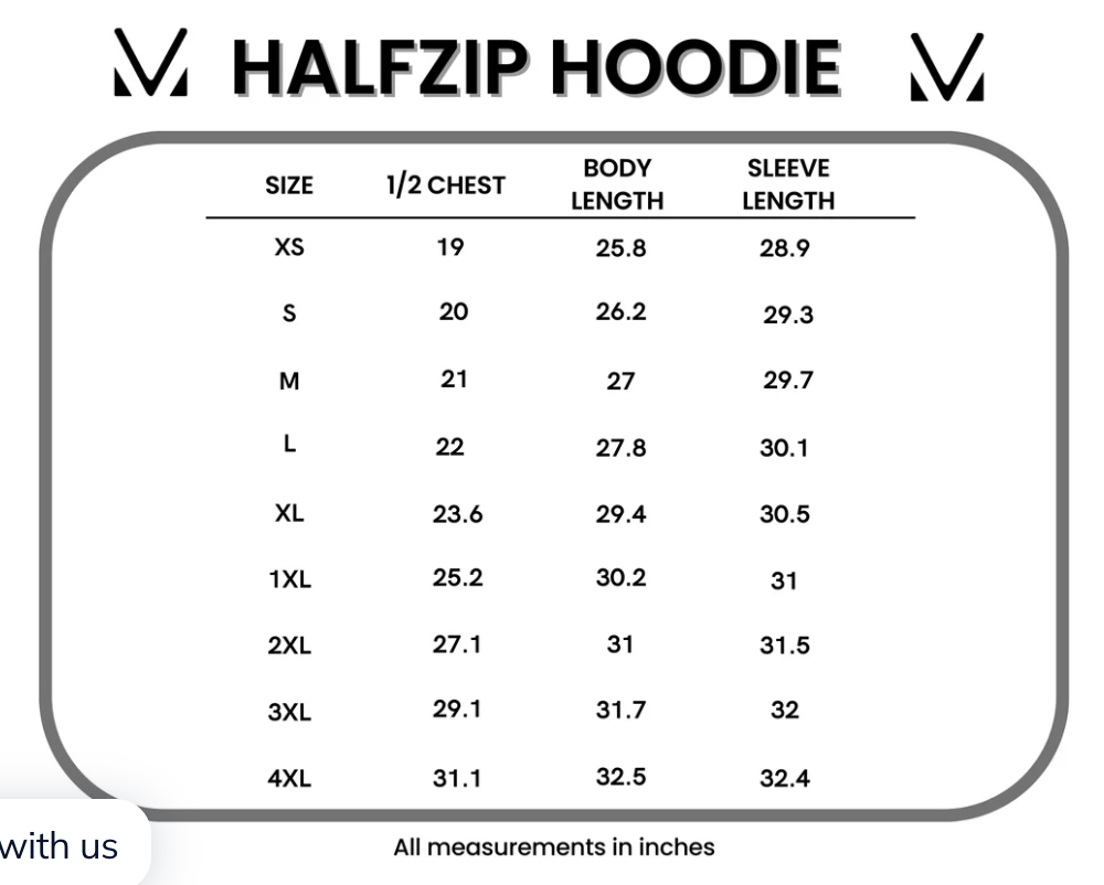 MM Green Floral HalfZip Hoodie