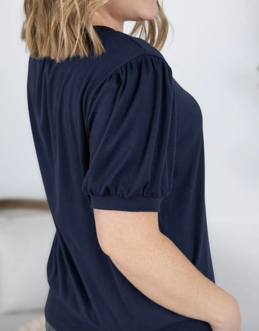 MM Katie Cozy Top in Navy