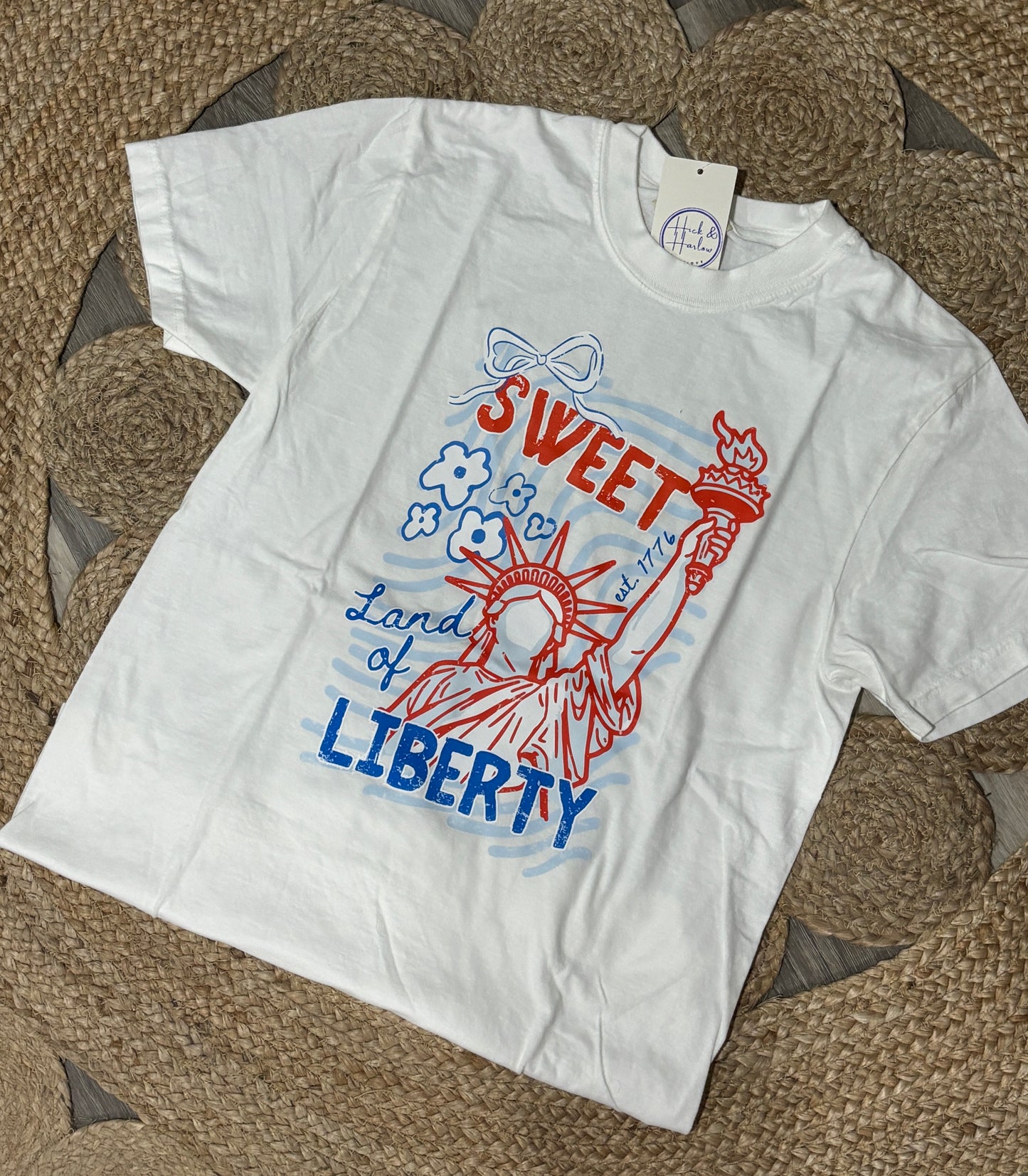 Sweet Land of Liberty Graphic Tee 🇺🇸