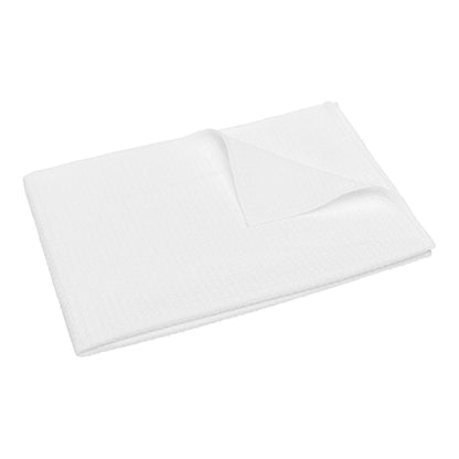 Christmas Santa Blue Whimsical Preppy Kitchen Towel Waffle