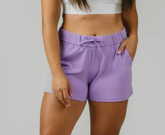 Zyia Club Shorts- Purple